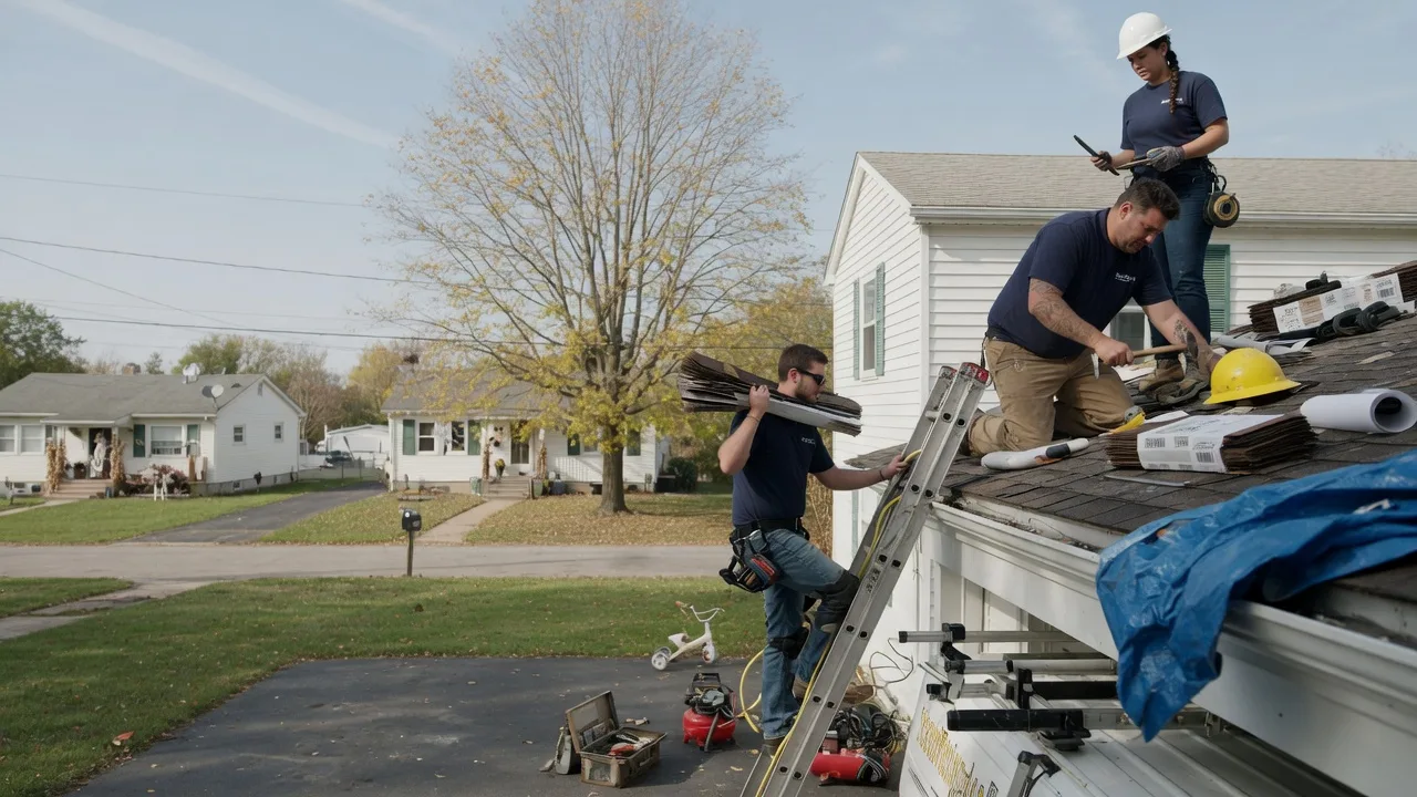 Local Roofing Contractors in Battle Ground, IN near me